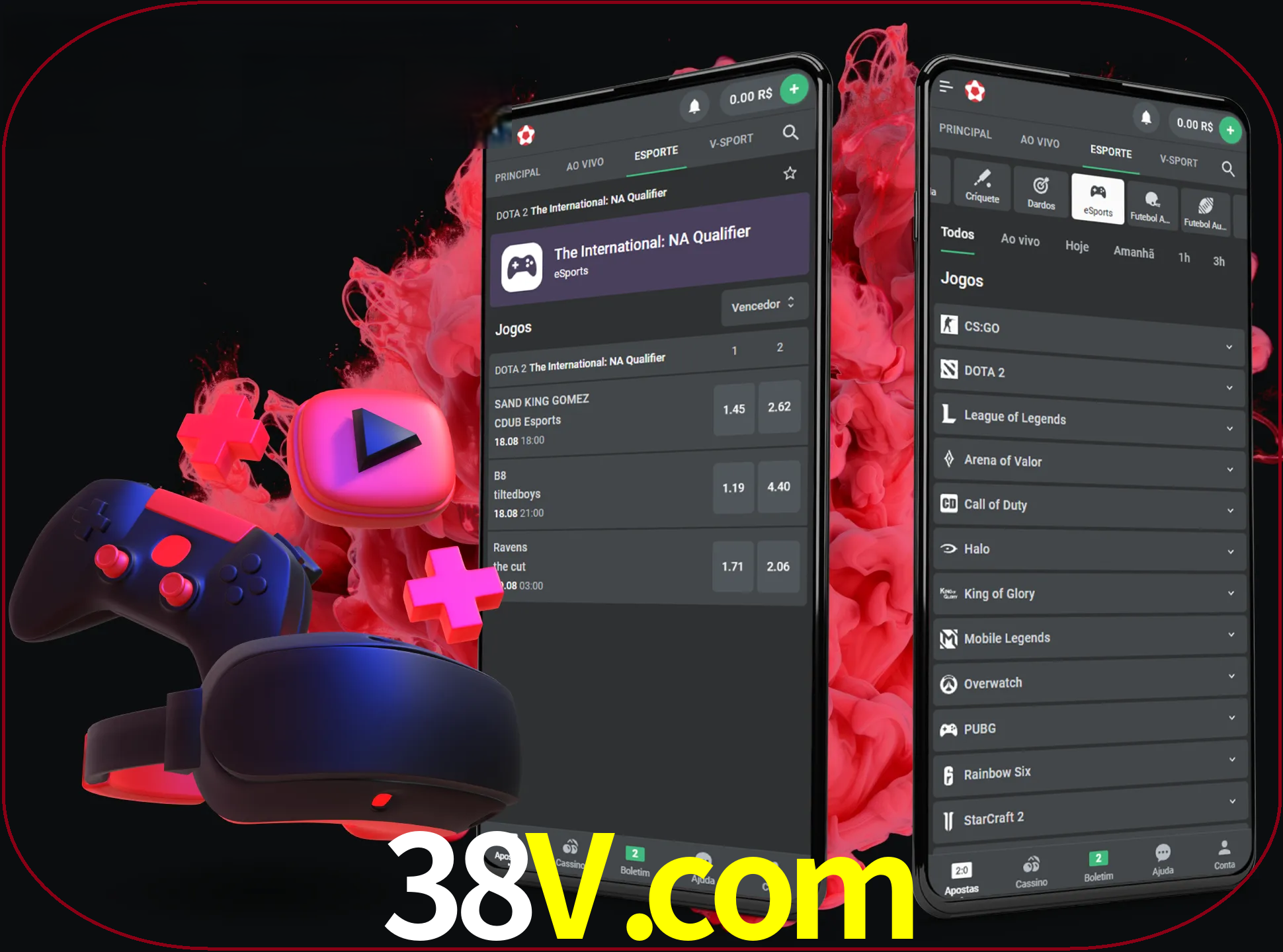 Para ter a aplicação móvel 38v no seu smartphone, basta descarregar o ficheiro apk e seguir as instruções.